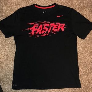 Nike phrase T-shirt Black